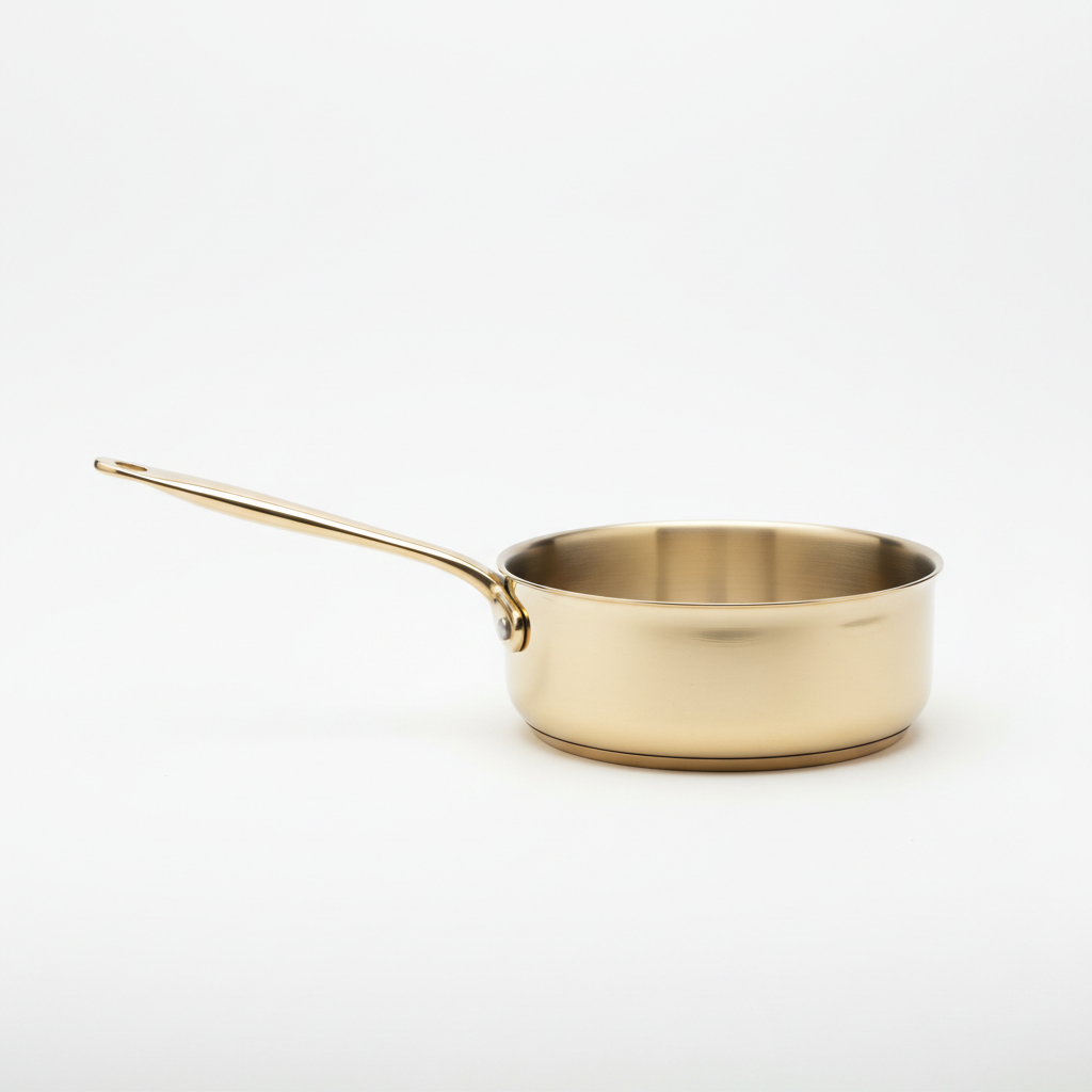 Flamorra Brass Saucepan