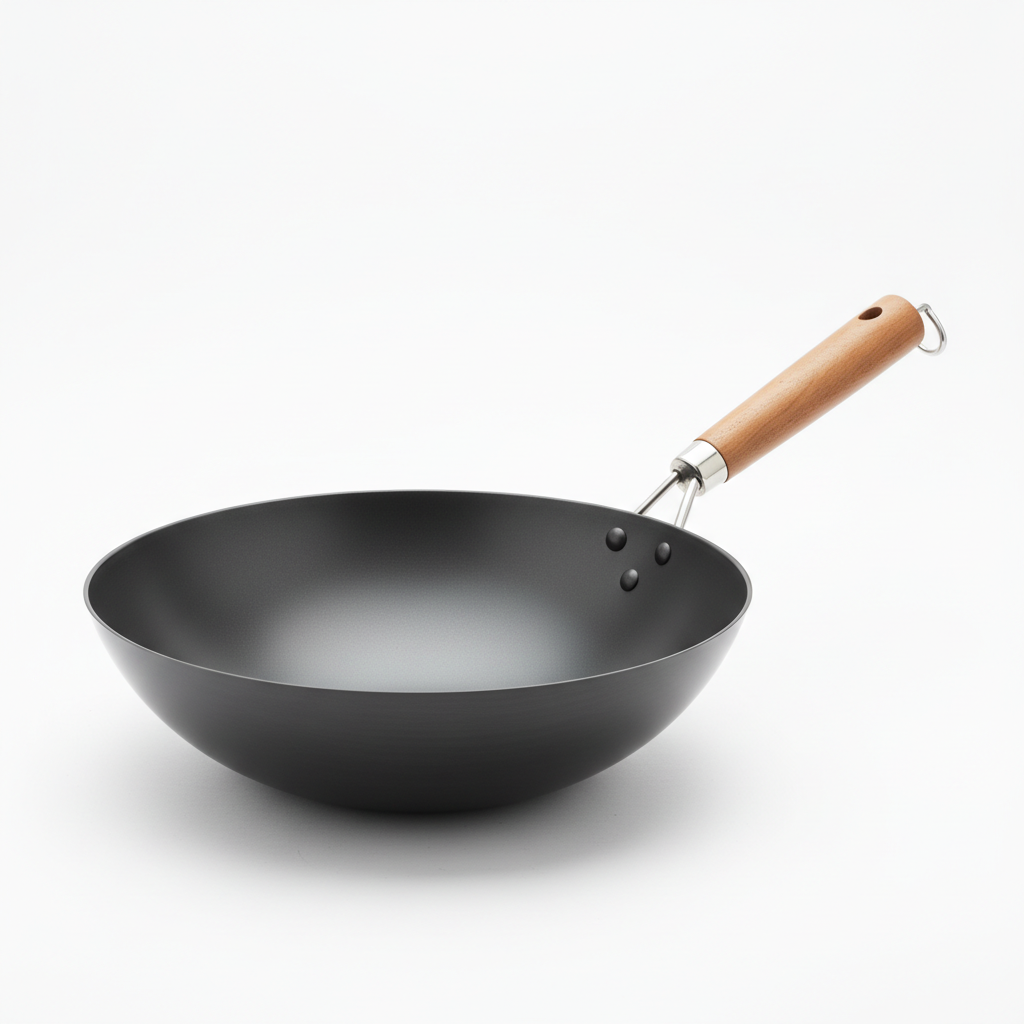 Flamorra Triply Wok With Lid